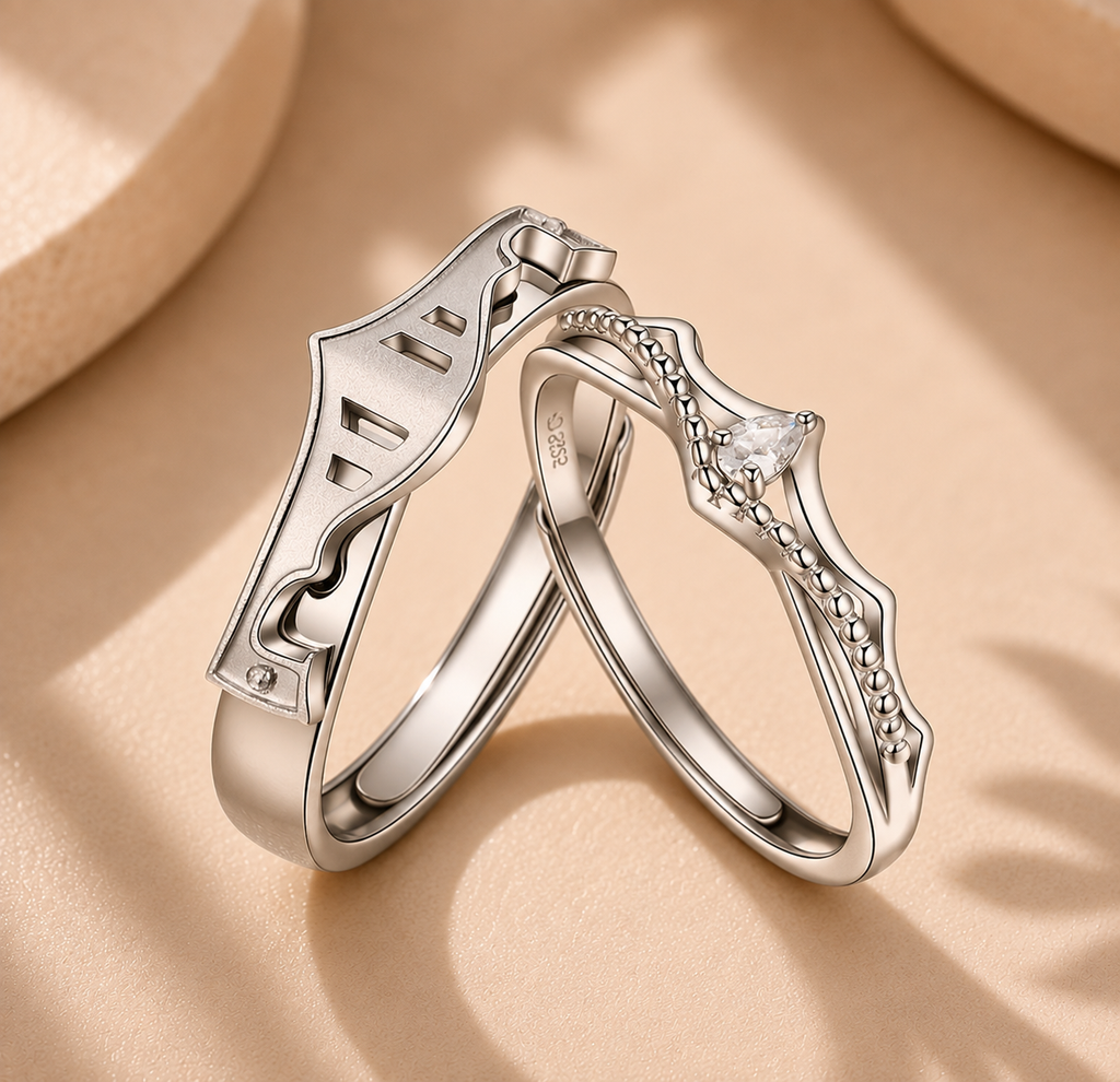 Princess And Knight Promise Rings